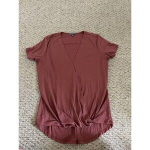 TBH Women's Pink‎ Short Sleeve Shirt Top Size S
